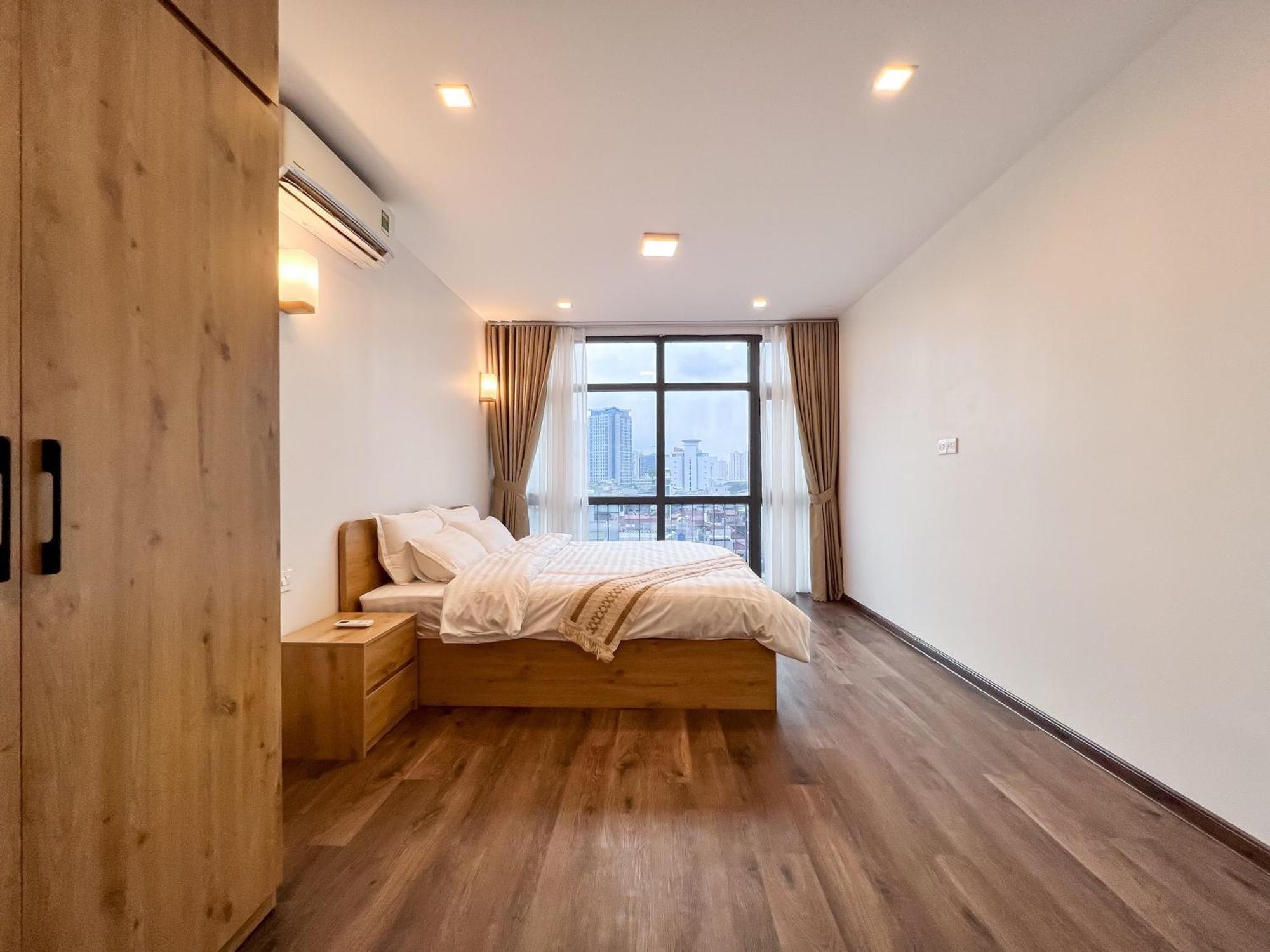 Aparthotel Nine Housing Kim Ma Hanoj Exteriér fotografie
