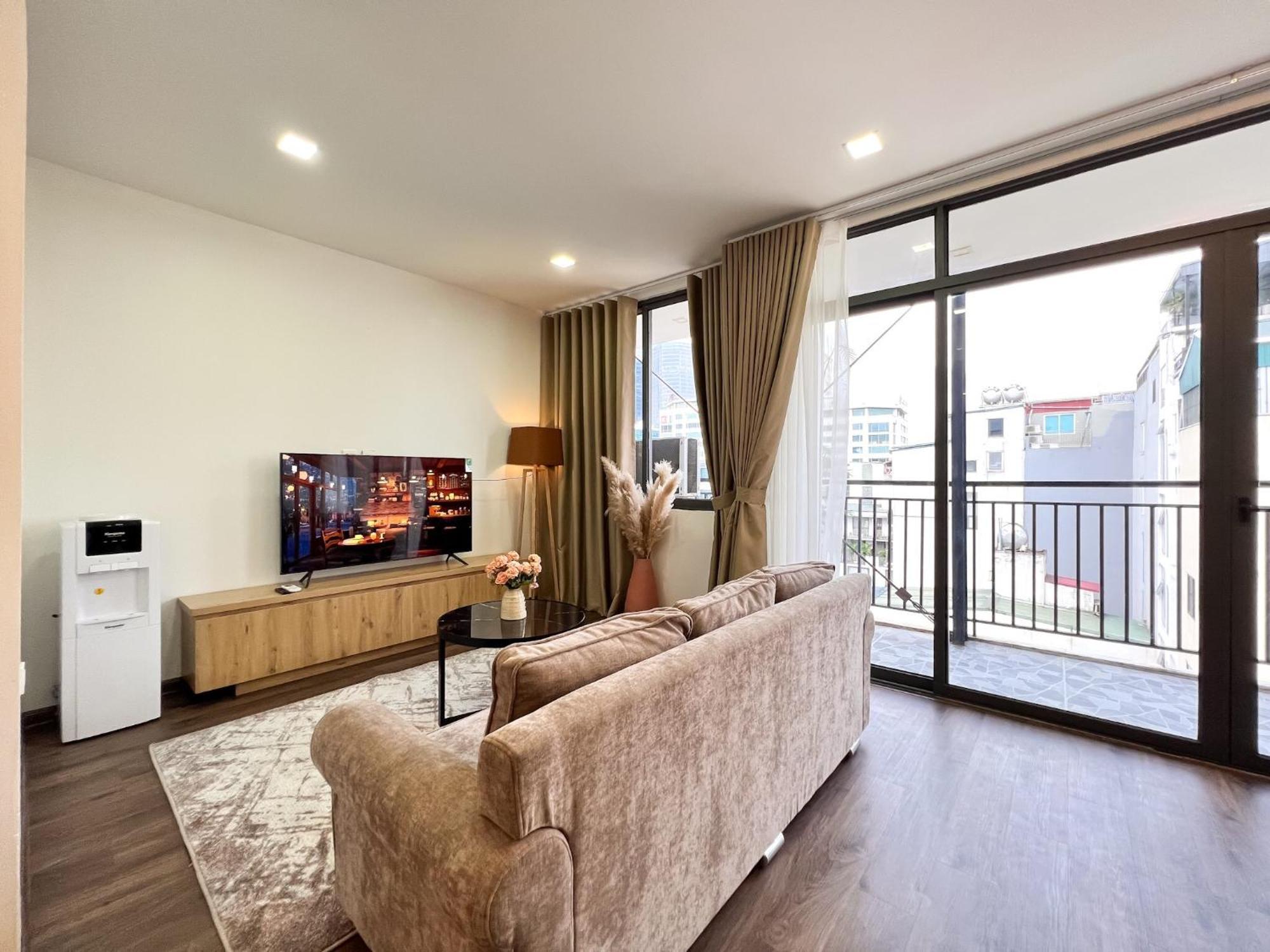 Aparthotel Nine Housing Kim Ma Hanoj Exteriér fotografie