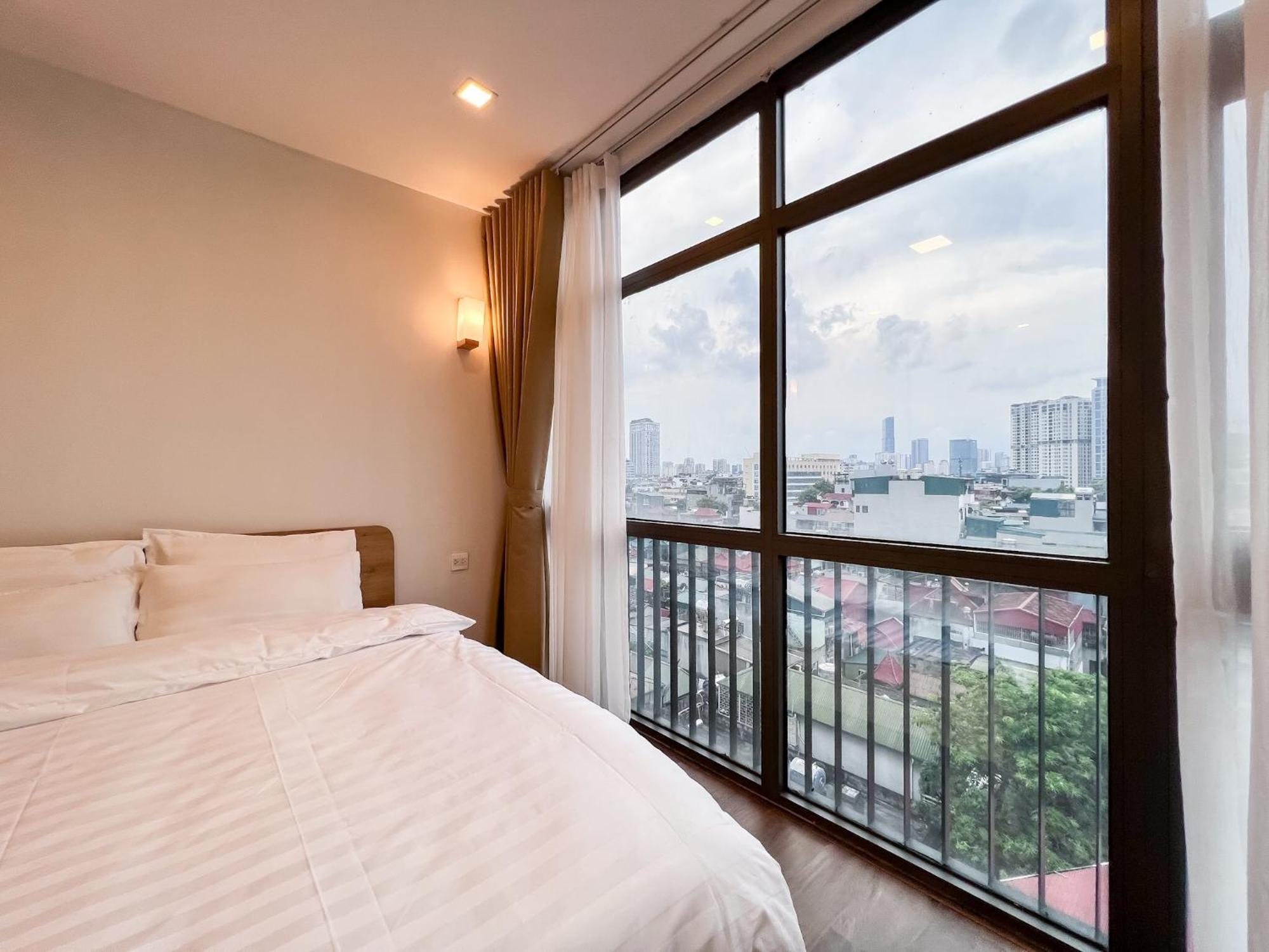 Aparthotel Nine Housing Kim Ma Hanoj Exteriér fotografie
