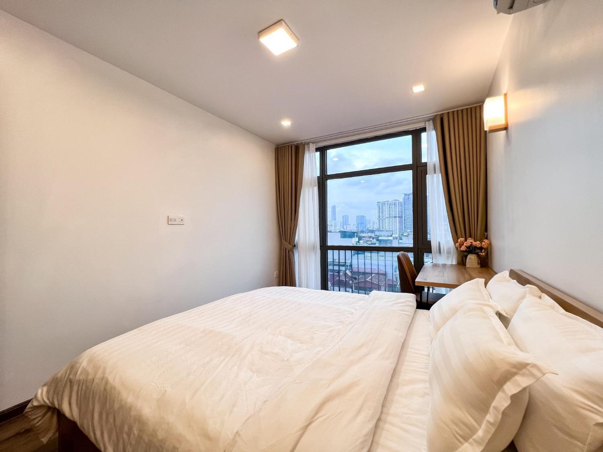 Aparthotel Nine Housing Kim Ma Hanoj Exteriér fotografie