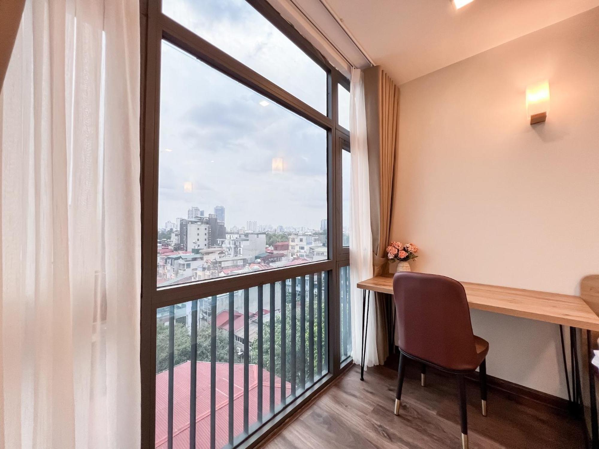 Aparthotel Nine Housing Kim Ma Hanoj Exteriér fotografie