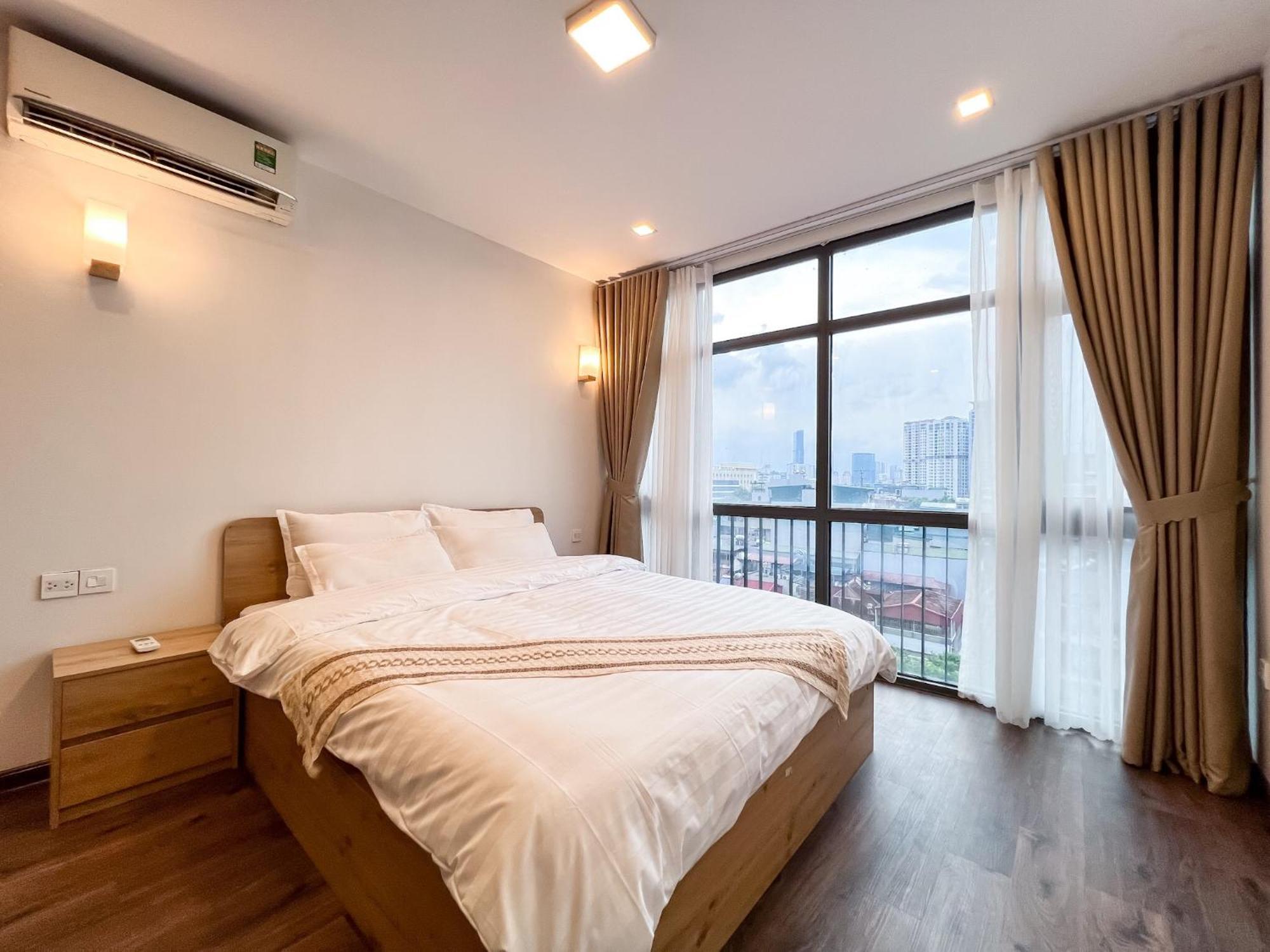 Aparthotel Nine Housing Kim Ma Hanoj Exteriér fotografie