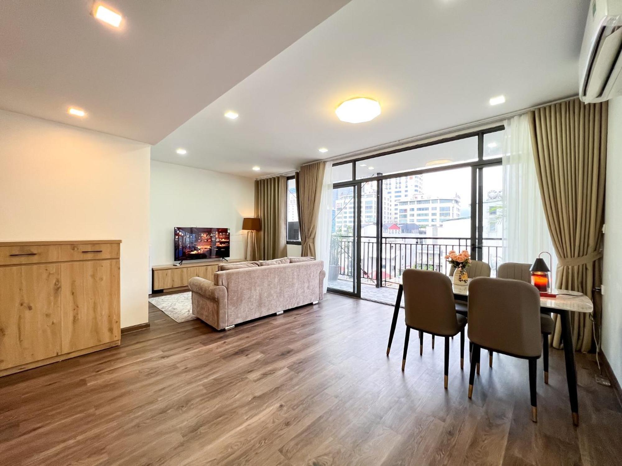 Aparthotel Nine Housing Kim Ma Hanoj Exteriér fotografie