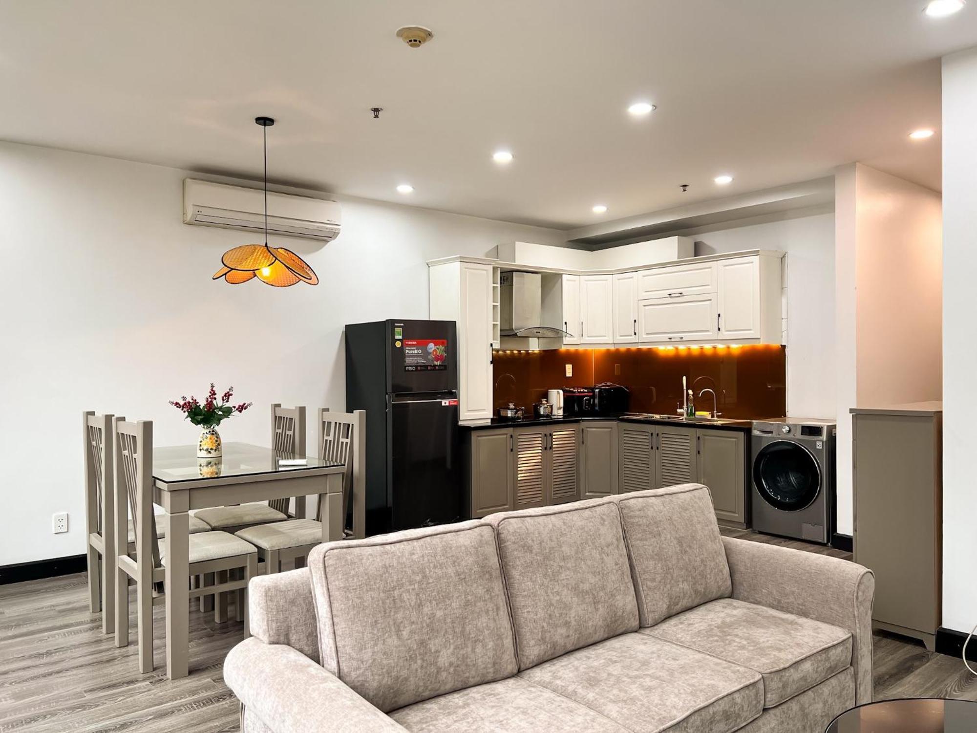 Aparthotel Nine Housing Kim Ma Hanoj Exteriér fotografie