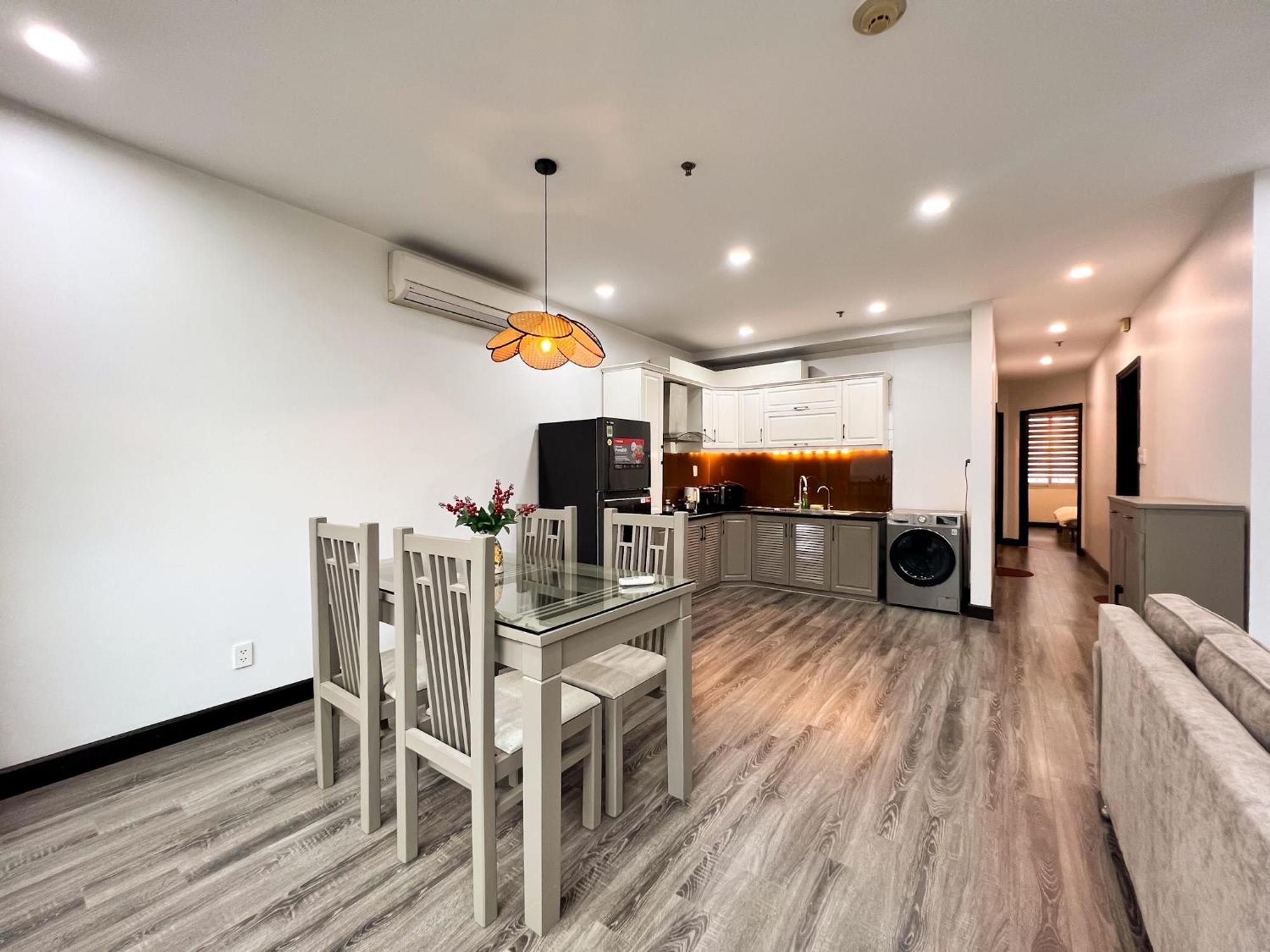 Aparthotel Nine Housing Kim Ma Hanoj Exteriér fotografie